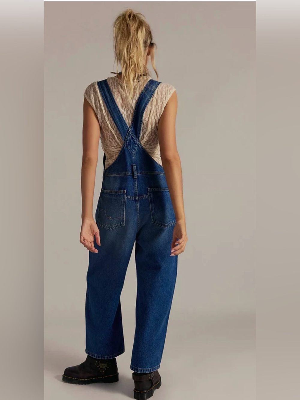 FREE PEOPLE DEEP TRANCE
OVERALLS |/ REVERIE - Picture 3 of 6